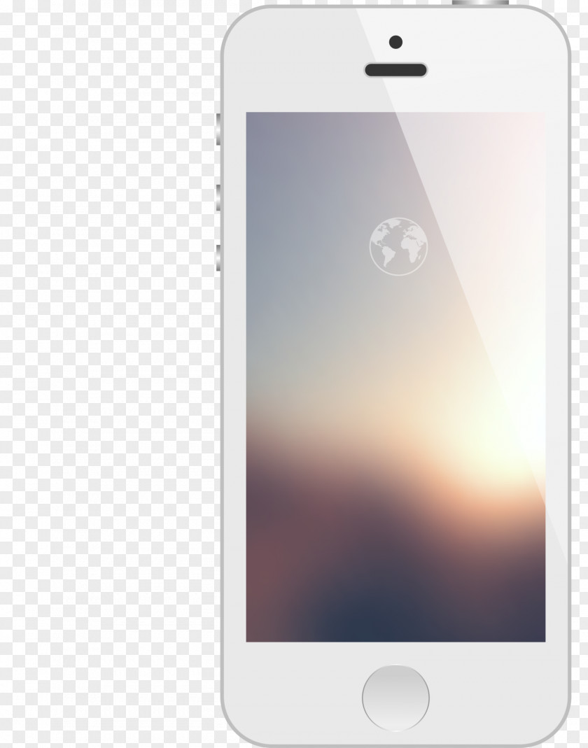 White Simple Mobile Phone Feature Xiaomi Mi MIX 2 Smartphone Telephone PNG