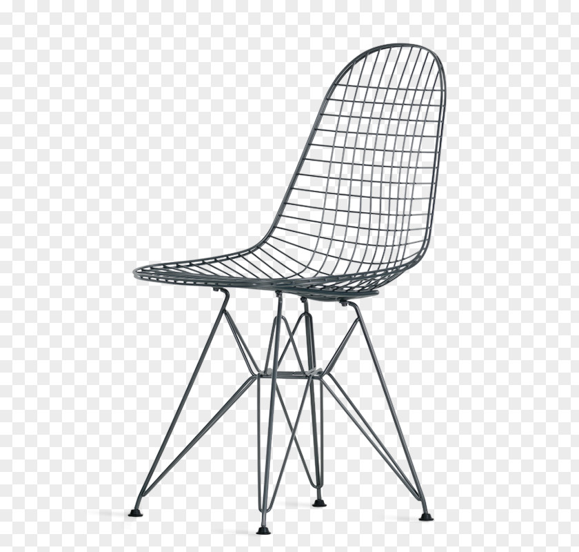 Chair Eames Lounge Wire (DKR1) House Charles And Ray Vitra PNG