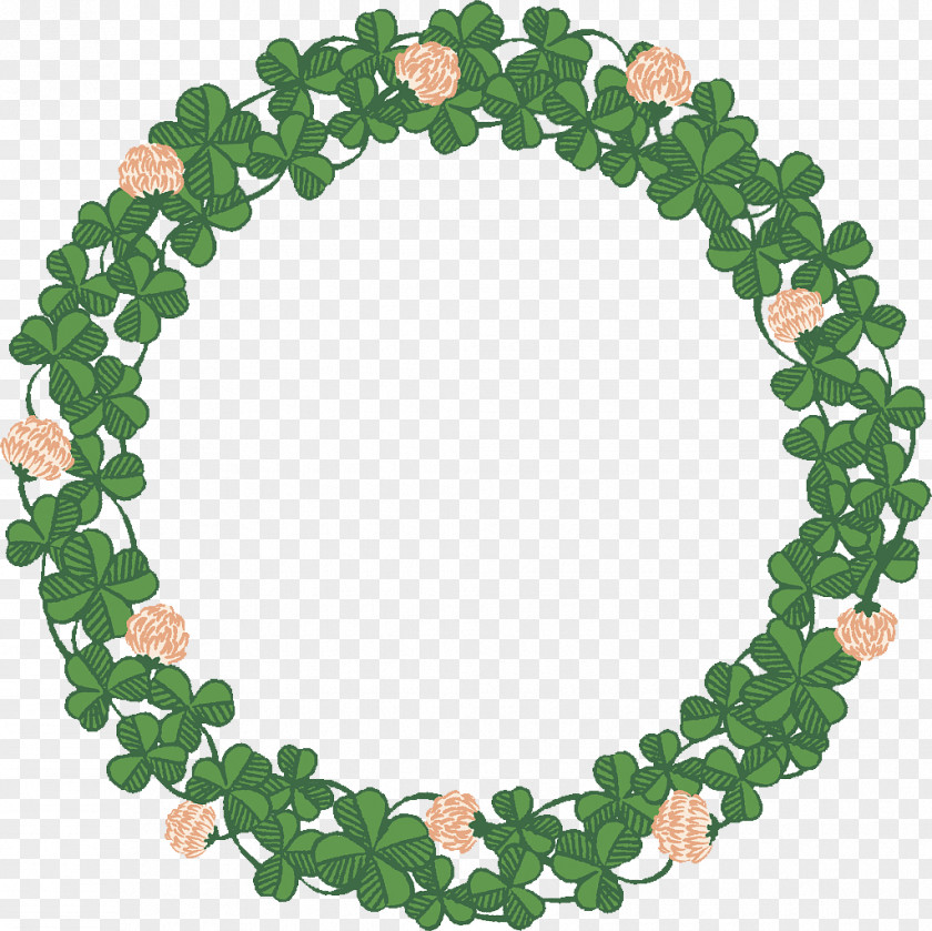 Clover Vector Ring Leaf Vecteur Green PNG