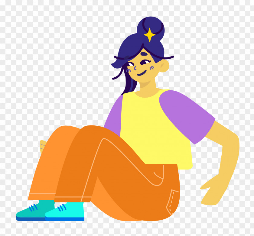 Sitting Sitting On Floor PNG