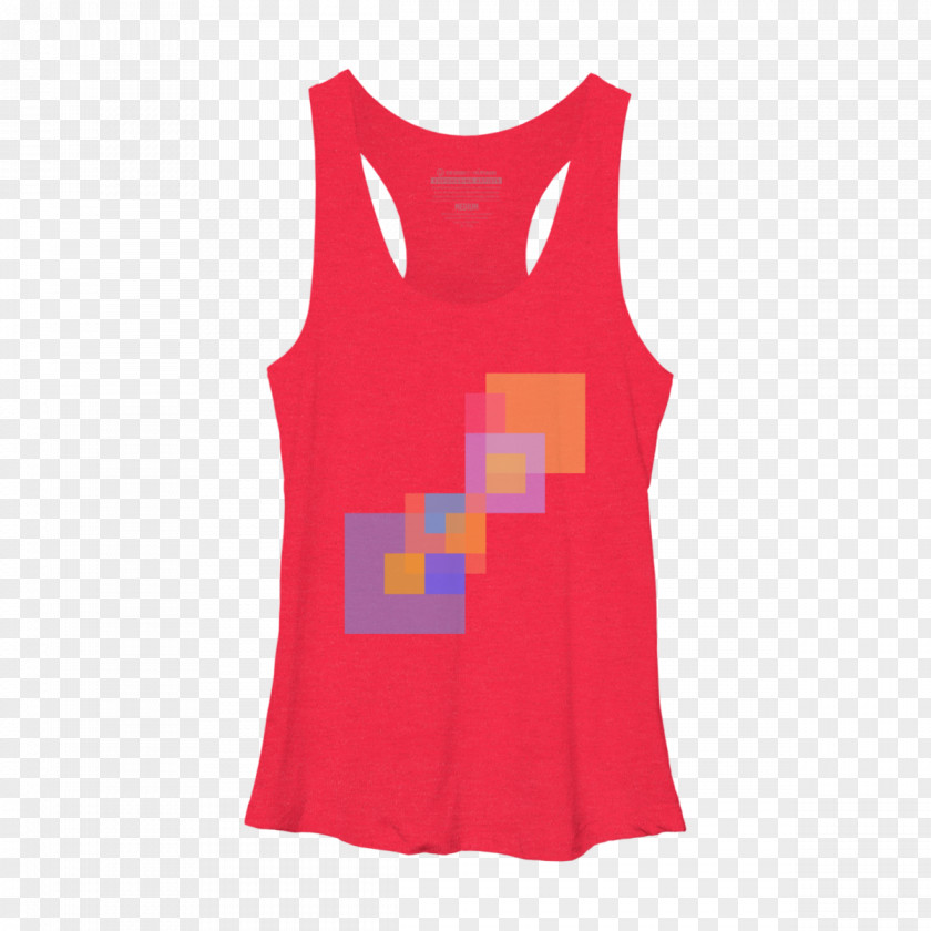 Tshirt T-shirt Gilets Sleeveless Shirt Top PNG