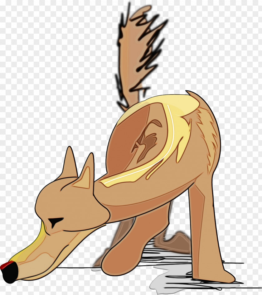 Fawn Fox Cartoon Animation Wildlife Clip Art Tail PNG