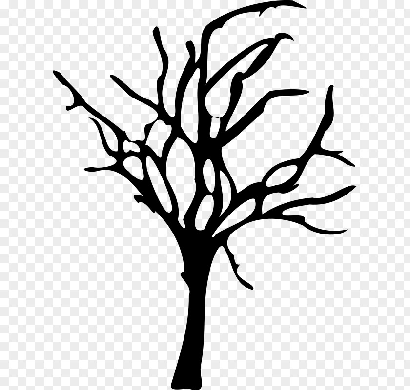 Hand Drawn Tree Drawing Snag Clip Art PNG