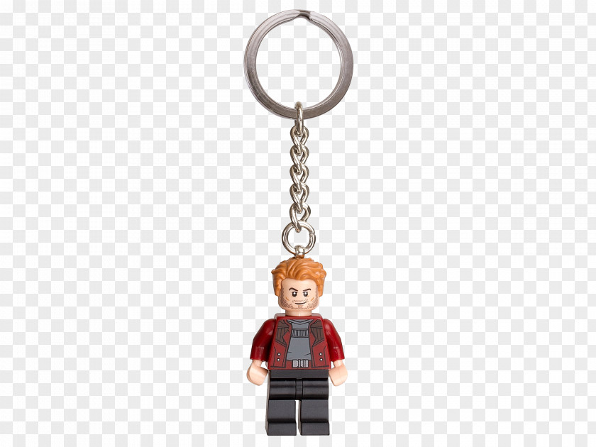 House Keychain Star-Lord Lego Marvel Super Heroes Key Chains PNG