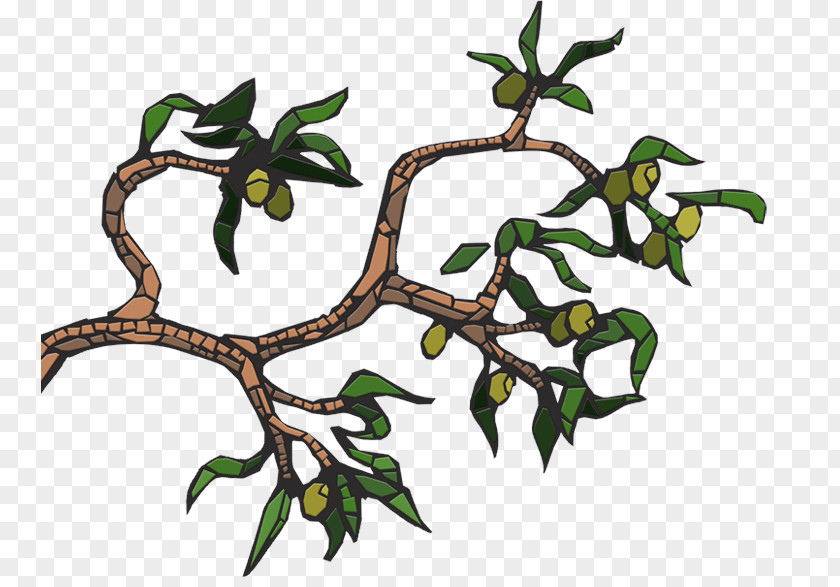 Olive Leaves Tree Clip Art PNG