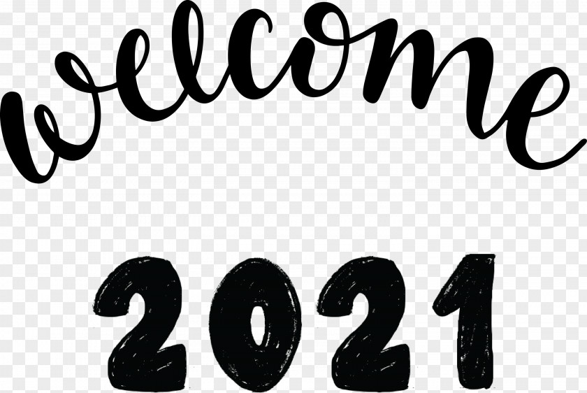 Welcome 2021 Year New PNG