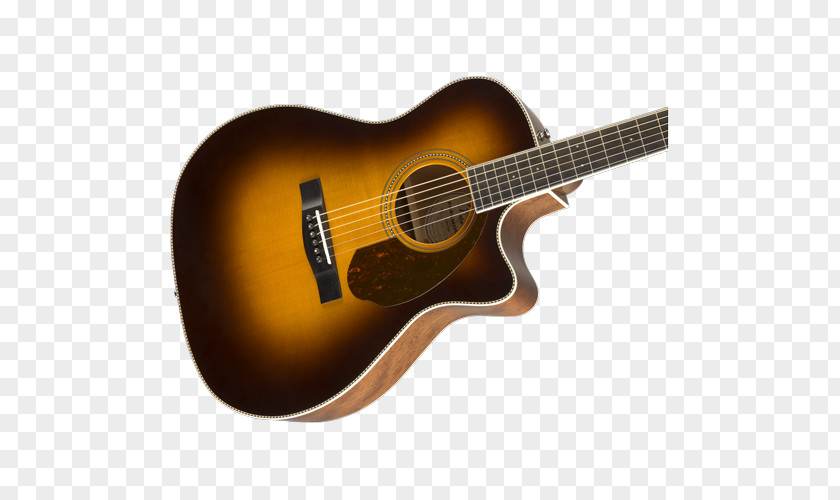 Acoustic Guitar Sunburst Fender Musical Instruments Corporation Acoustic-electric PNG