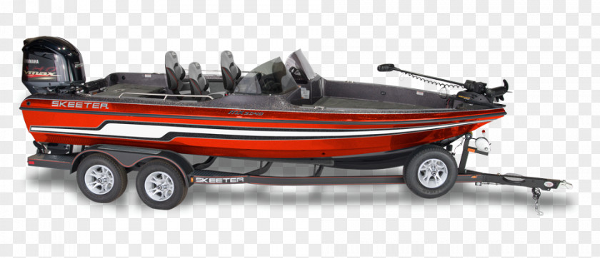 Bass Boat On Water Background Trailers Skeeter Street Fishing Vessel PNG