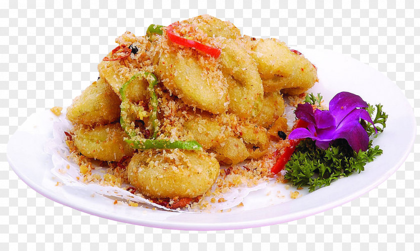 Features Eggplant Box Chinese Cuisine Cantonese Fried Deep Frying Food PNG