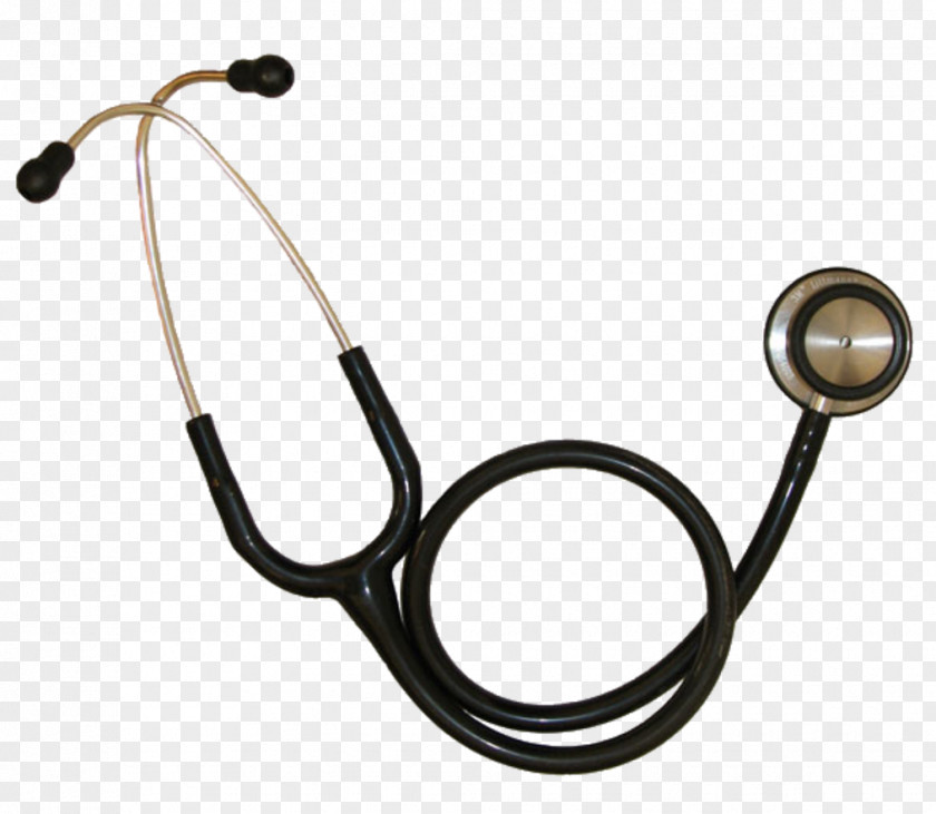 Heart Stethoscope Physician Cardiology Medical Device PNG