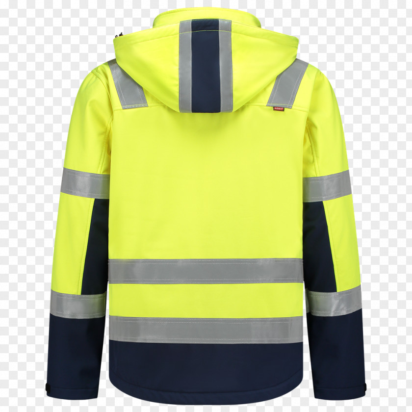 Multi-style Uniforms Softshell Jacket Hoodie Polyester ISO 20471 PNG