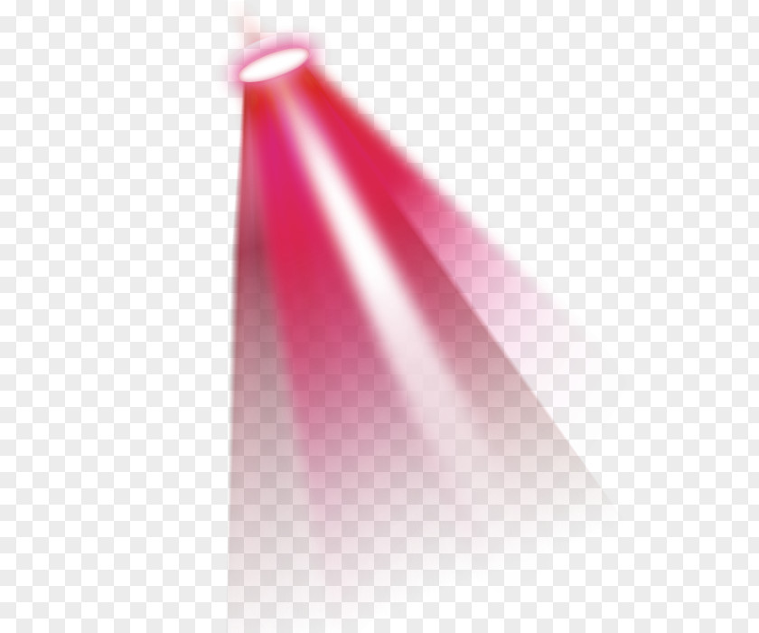 Red Freshened Light Effect Element PNG