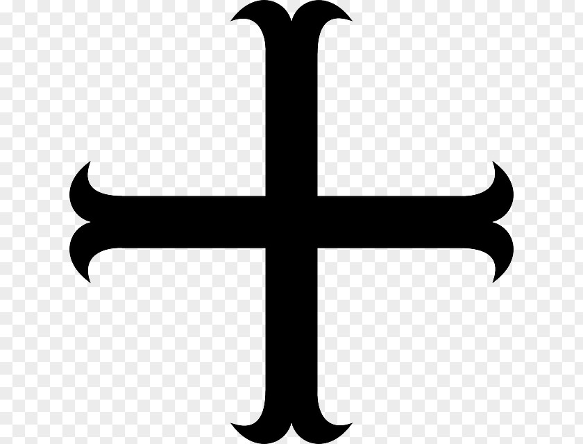 Christian Cross Crosses In Heraldry Moline PNG