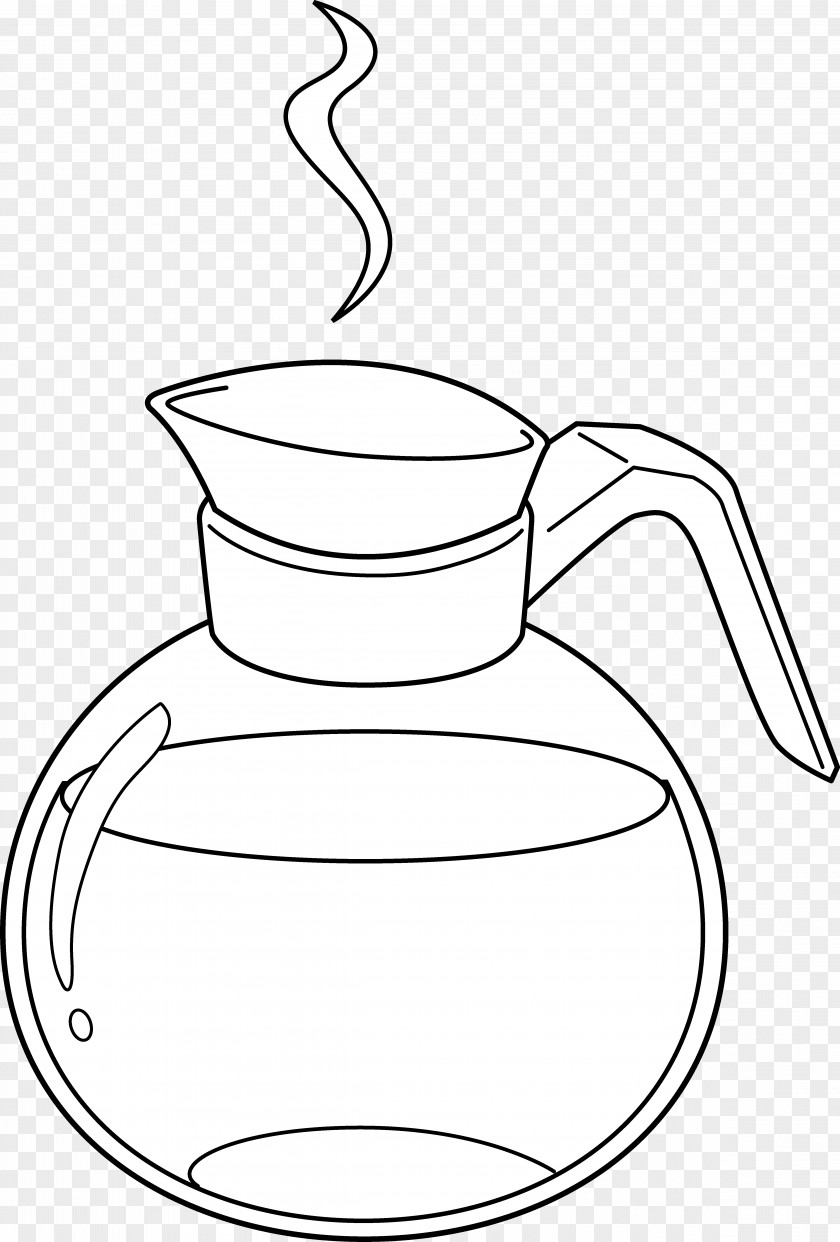 Coffee Pot Pictures Coffeemaker Cafe Brewed Clip Art PNG