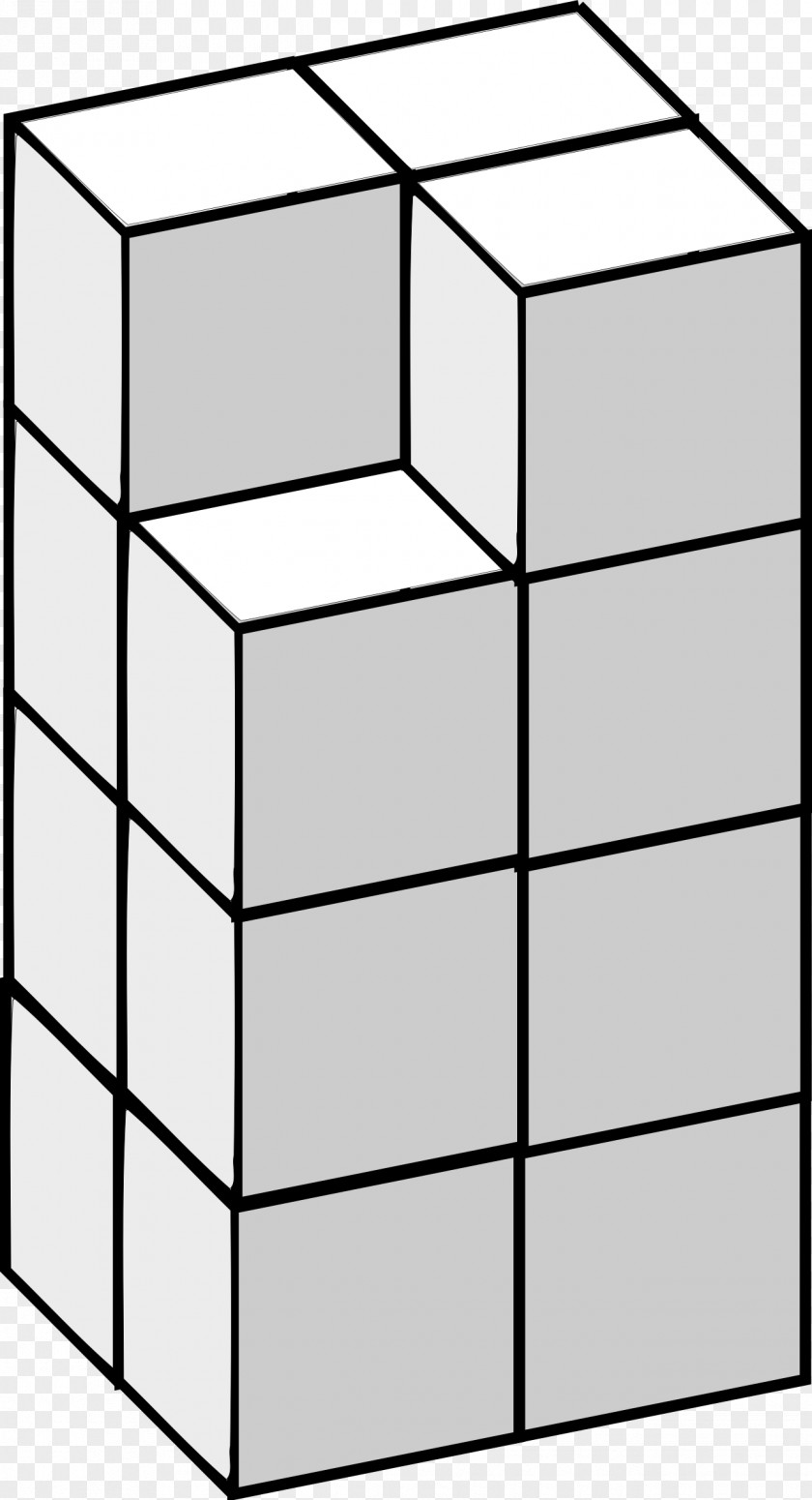 Cube Rectangle Square Area Pattern PNG