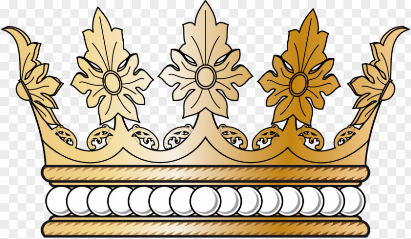 Fig Crown Heraldry Coronet Freiherr Nobility PNG