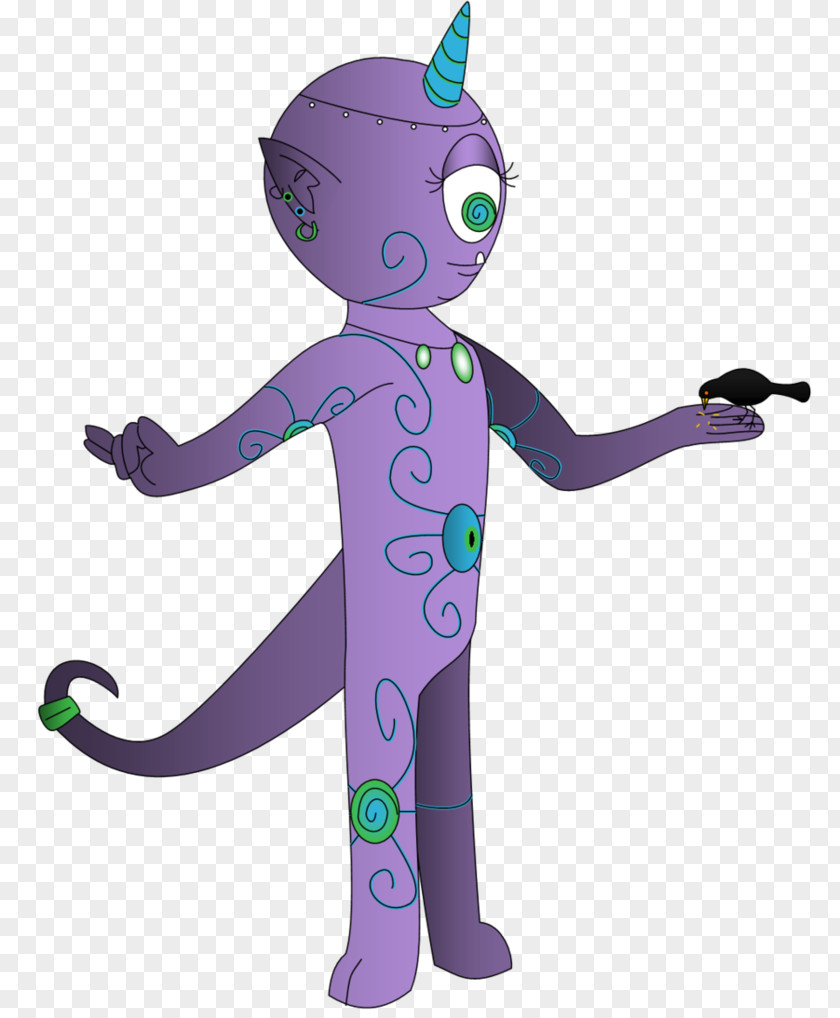 Twiggy Animal Character Clip Art PNG