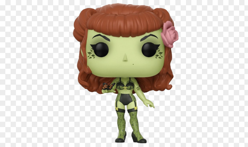 Batman Poison Ivy Harley Quinn DC Comics Bombshells Funko PNG