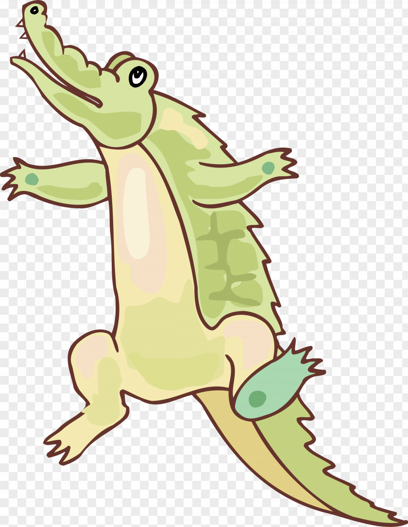 Benthic Animals Crocodiles True Frog Gena The Crocodile Clip Art PNG