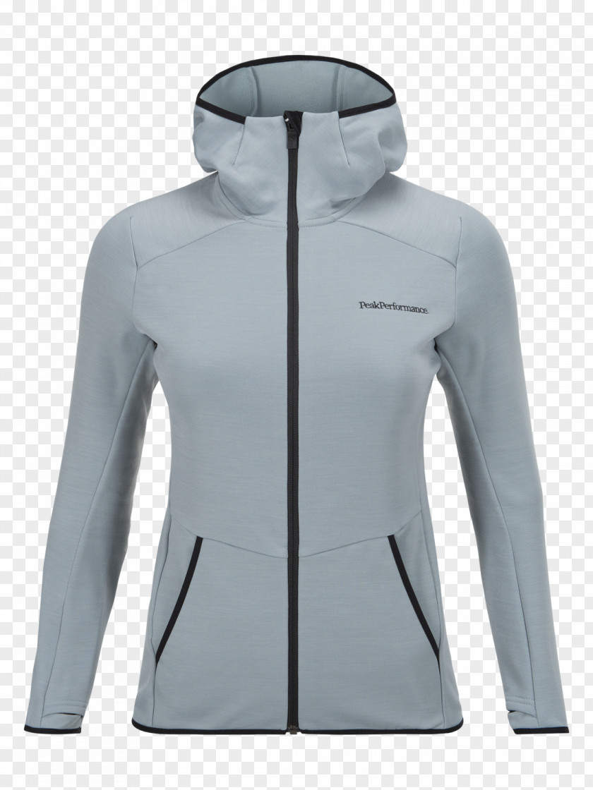 Blue Jacket With Hood Peak Performance Tech Zip Hoodie T-shirt Clothing Bluza PNG