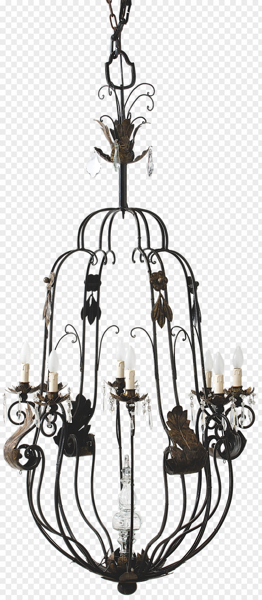 France Chandelier Lamp Ceiling Incandescent Light Bulb PNG