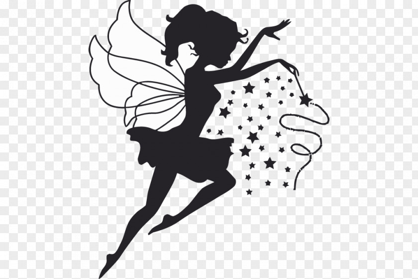 Magic Wand Tooth Fairy Wall Decal Godmother PNG