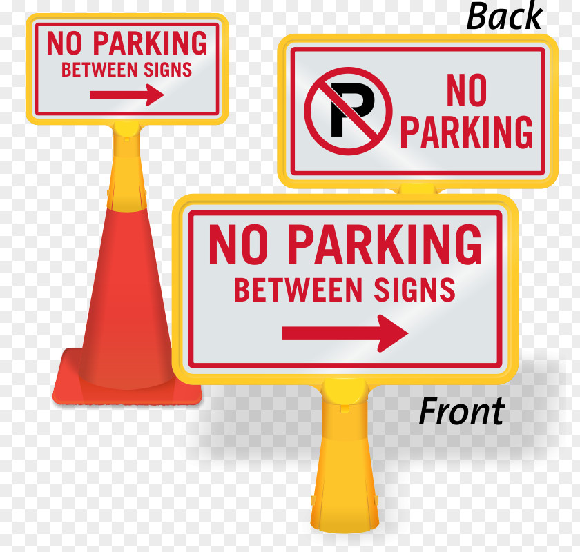 No Parking Car Park Traffic Sign Sidewalk PNG