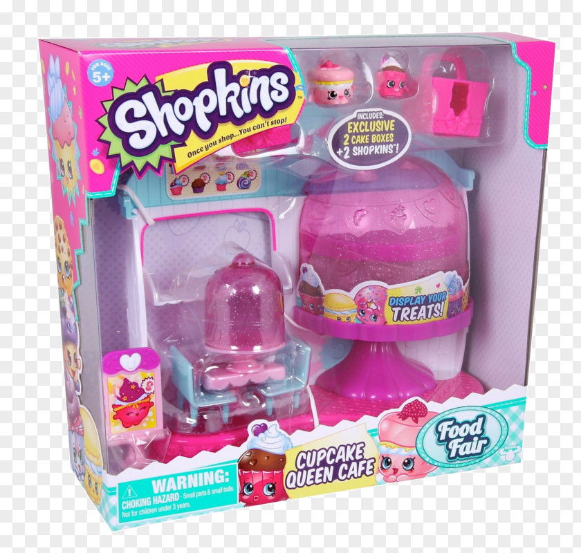 Toy Cupcake Cafe Shopkins Food PNG