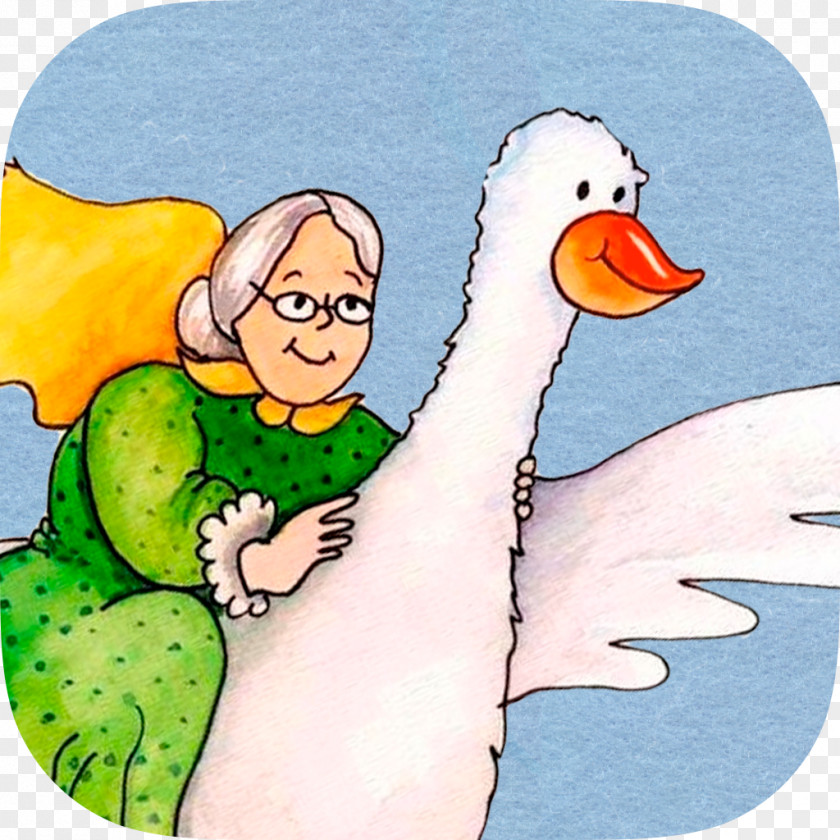 Duck Mother Goose Nursery Rhyme Infant PNG