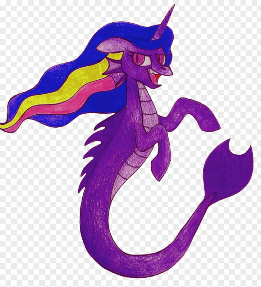 Seahorse Illustration Graphics Purple Animal PNG