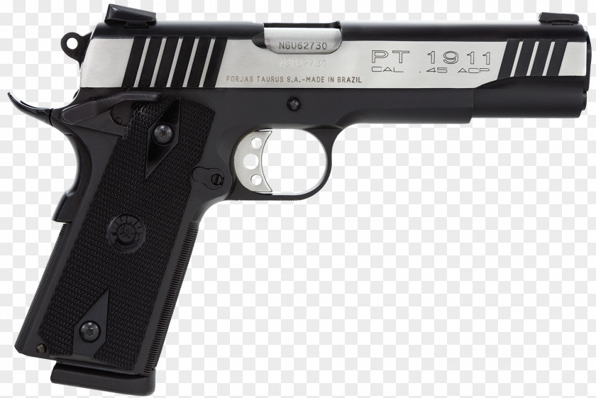 Taurus M1911 Pistol .45 ACP Firearm PNG