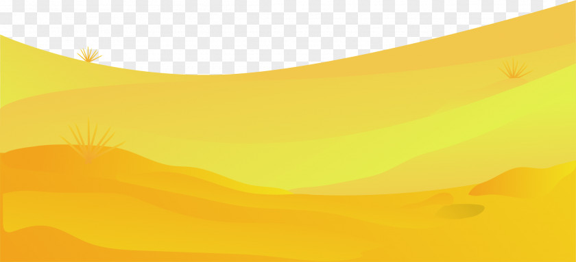 Yellow Sand Wasteland Computer Wallpaper PNG