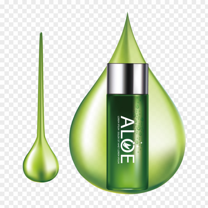 Aloe Vera Skin Oil Poster PNG