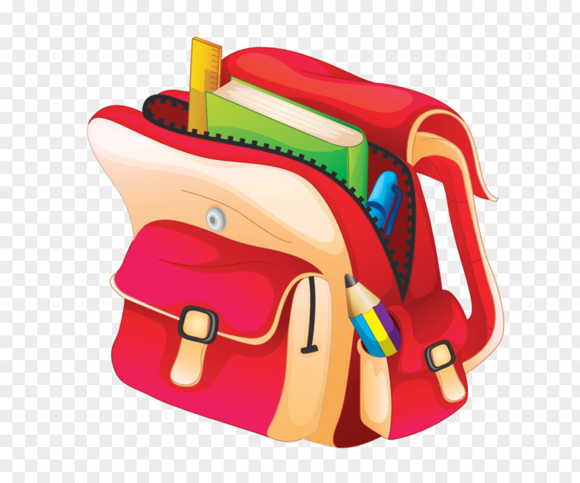 Backpack School Clip Art PNG