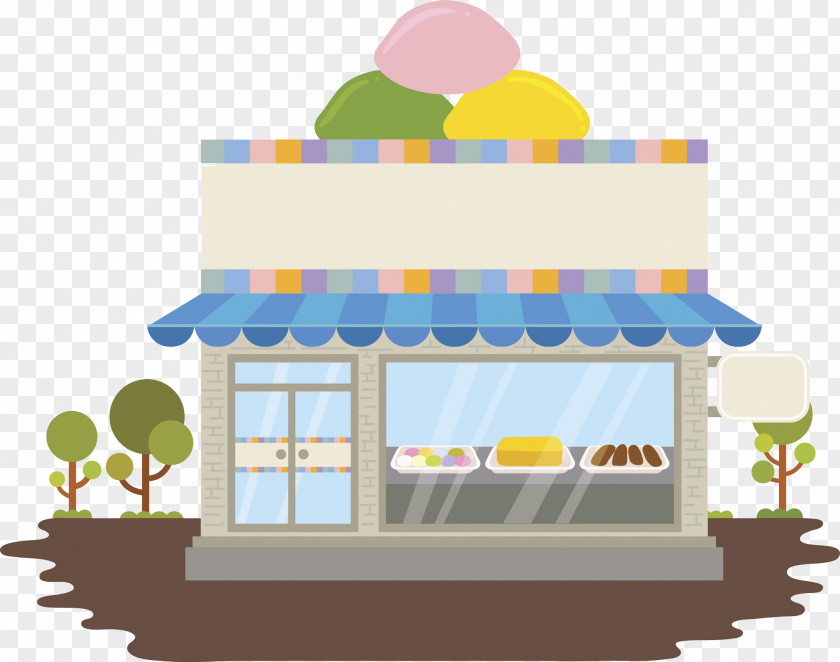 Bakery Shop Cafe Illustration Dessert PNG