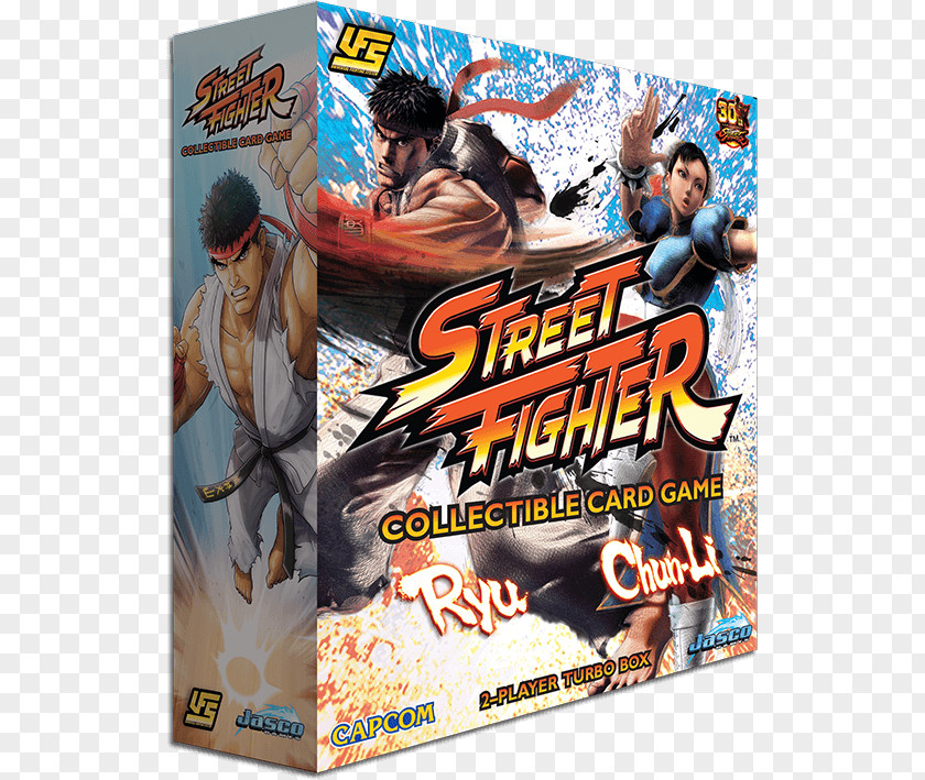 Street Fighter Ryu Chun-Li Universal Fighting System Collectible Card Game PNG