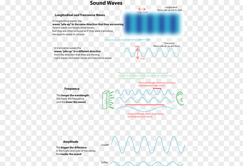 Third Grade Waves, Sound And Light Worksheet PNG