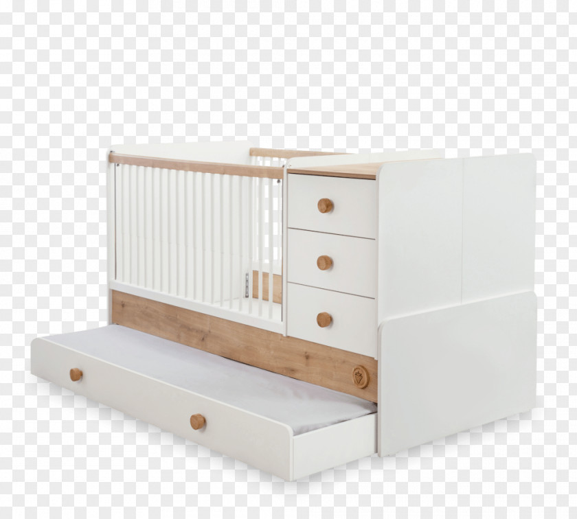 Bed Cots Mattress Drawer Furniture PNG