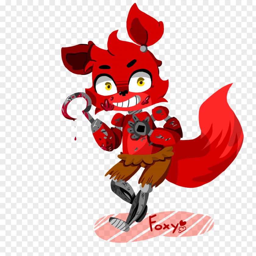 Nightmare Foxy Five Nights At Freddy's 2 FNaF World Art Drawing PNG