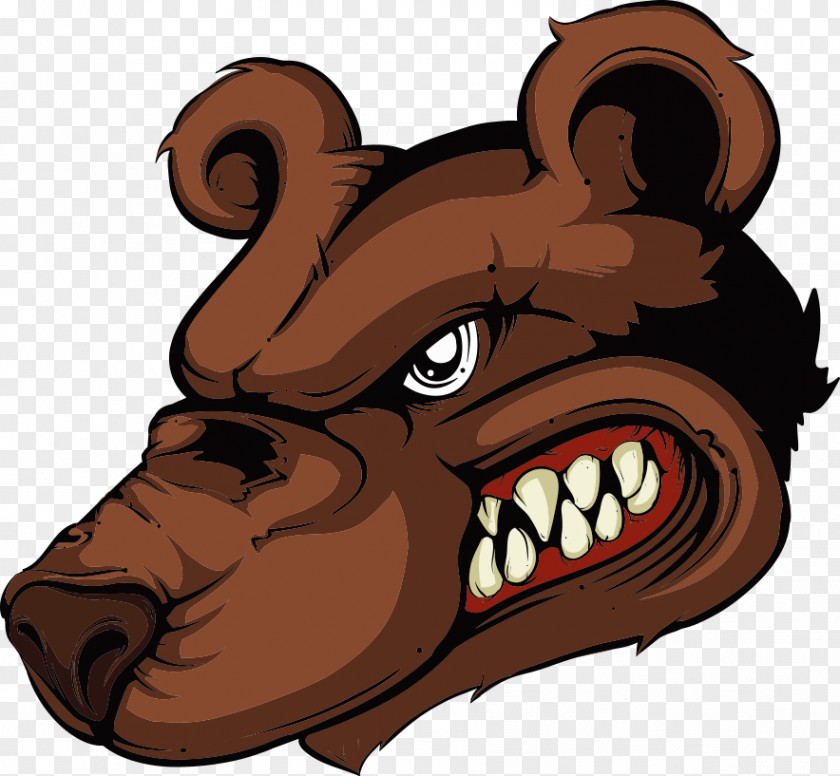 Vector Bear Brown Dog Clip Art PNG