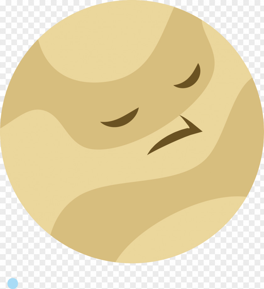 Angry Planet Illustration PNG