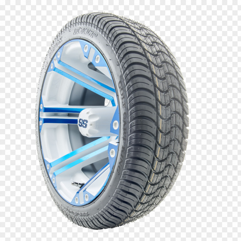 Car Tread Golf Buggies Spoke Tire PNG