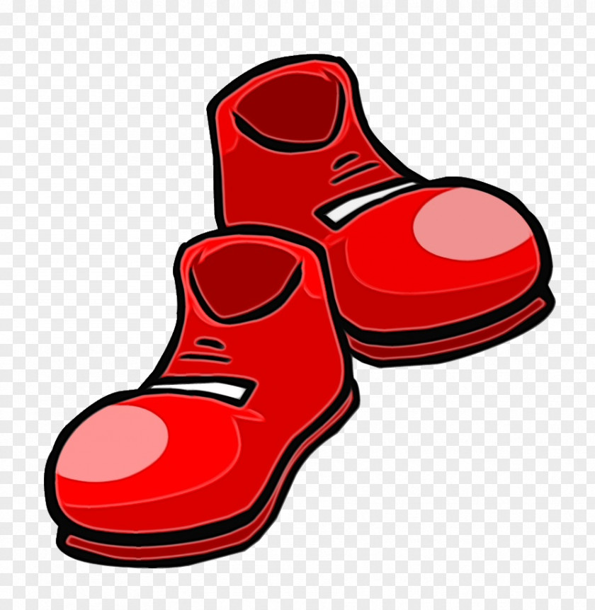 Carmine Shoe Footwear Red Clip Art PNG