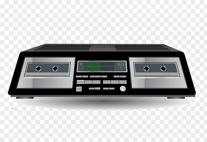 Radio Cassette Deck Compact Loudspeaker Boombox PNG