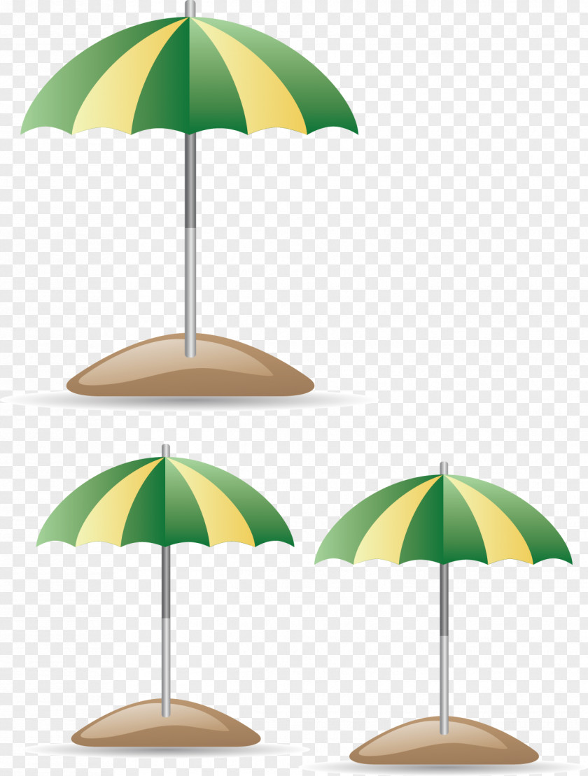 Beach Umbrella Vector Sandy PNG