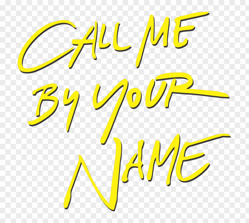 Callme Call Me By Your Name Font Logo Typography Calligraphy PNG