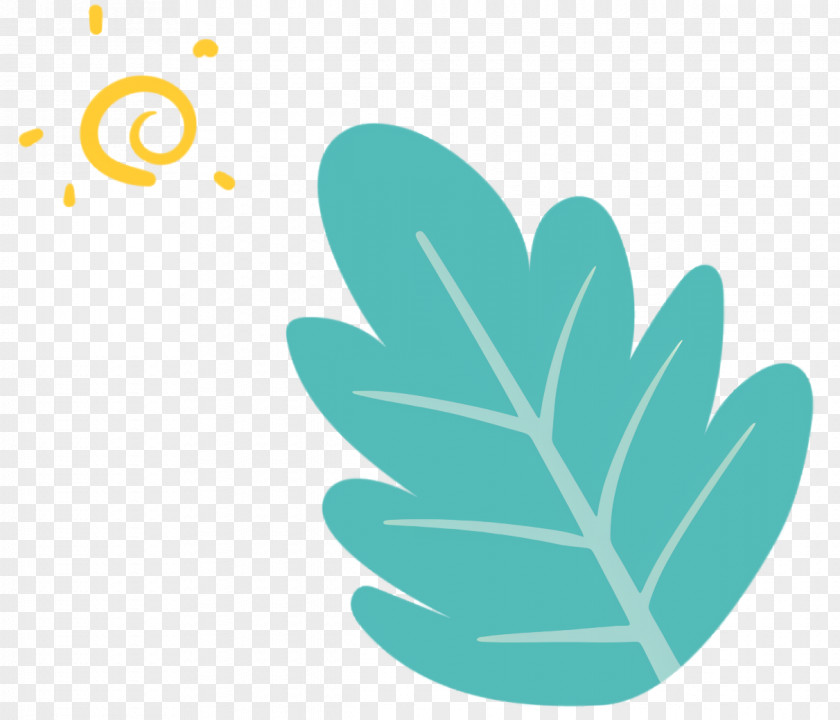 Feather Logo Green Leaf PNG