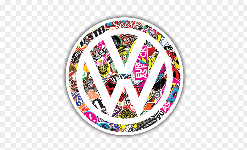 STICKERS Volkswagen Beetle Group Car Type 2 PNG