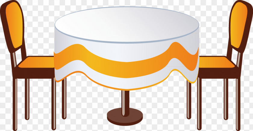 Vector Table Cartoon PNG