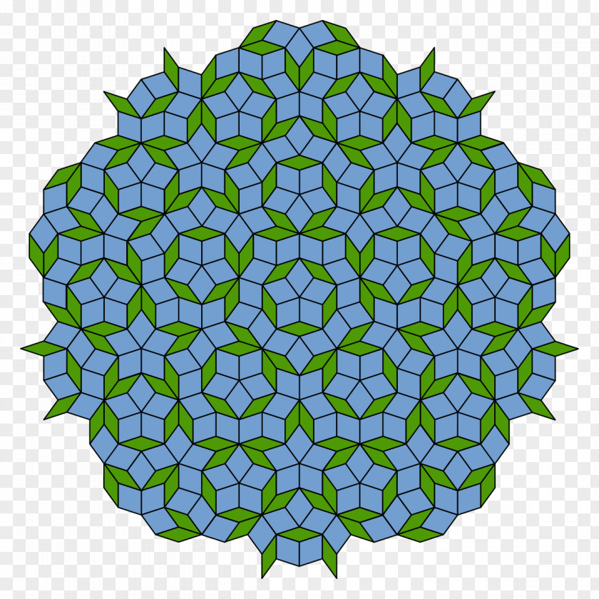 ISLAMIC PATTERN Penrose Tiling Tessellation Aperiodic Physicist Set Of Prototiles PNG